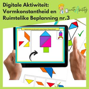 Visuele Persepsie: Vormkonstandheid en Ruimtelike Beplanning Nr. 3 (Digitale Aktiwiteit). WriteAbility 