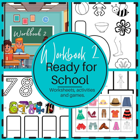 Ready for School: School Readiness Workbook 2. WriteAbility 