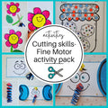 Cutting Skills: Fine Motor Activity Pack (Vol. 2) WriteAbility 