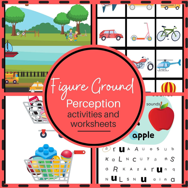 Figure-Ground Perception: Activities and Worksheets WriteAbility 