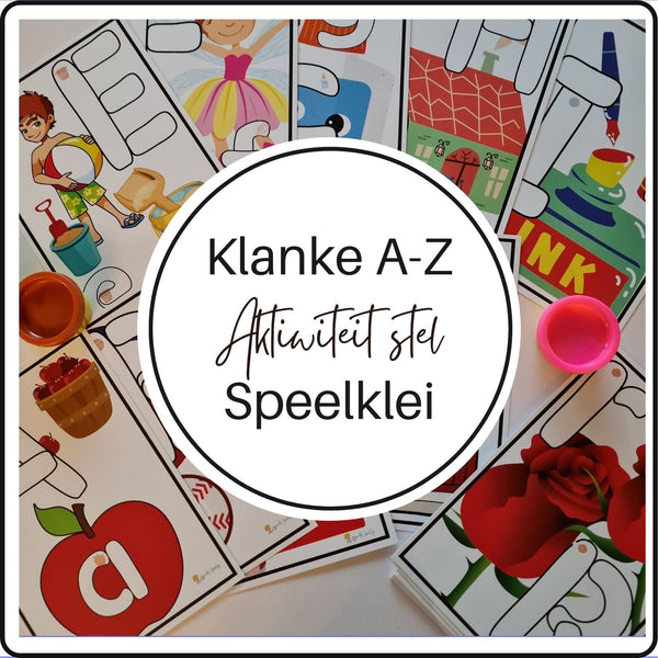 Activity Set: Playdough Alphabet /Alfabet klanke WriteAbility 