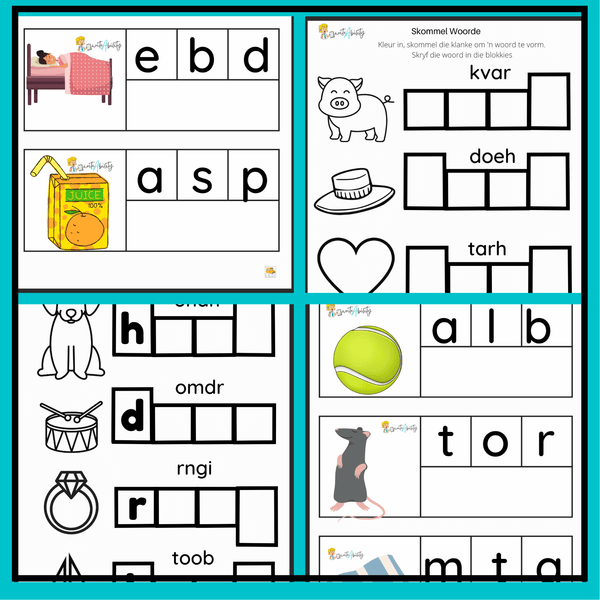 Kom ons skryf: Skommel Woorde en Sinne. Arts & Entertainment WriteAbility 