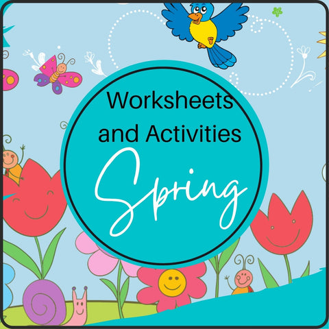 Spring: Perceptual and fine motor activities and worksheets. WriteAbility 