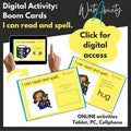 Fun with Sounds: I can read and spell. (Digital/ Online Activity) WriteAbility 