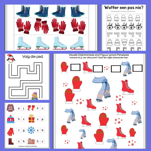 Winter: Persepsuele Werksvelle en Aktiwiteite WriteAbility 