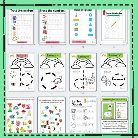 Ready for Grade 1: Workbook 1 WriteAbility 