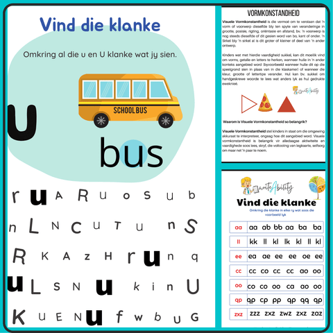 Visuele Persepsie: Vormkonstantheid. WriteAbility 