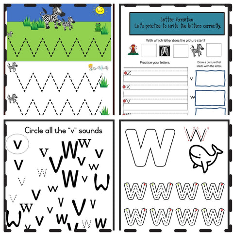 Zig Zag Letter Formation Activity Resource WriteAbility 