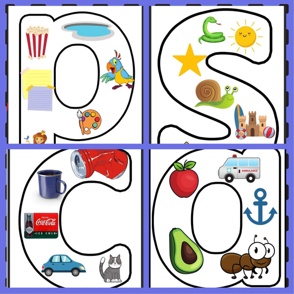 Alphabet: Fun with Beginning Sounds WriteAbility 