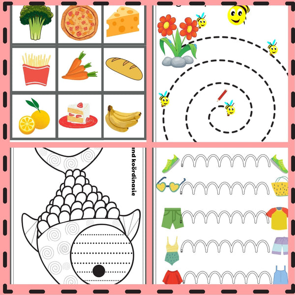 Summer: Perceptual and fine motor activities. WriteAbility 
