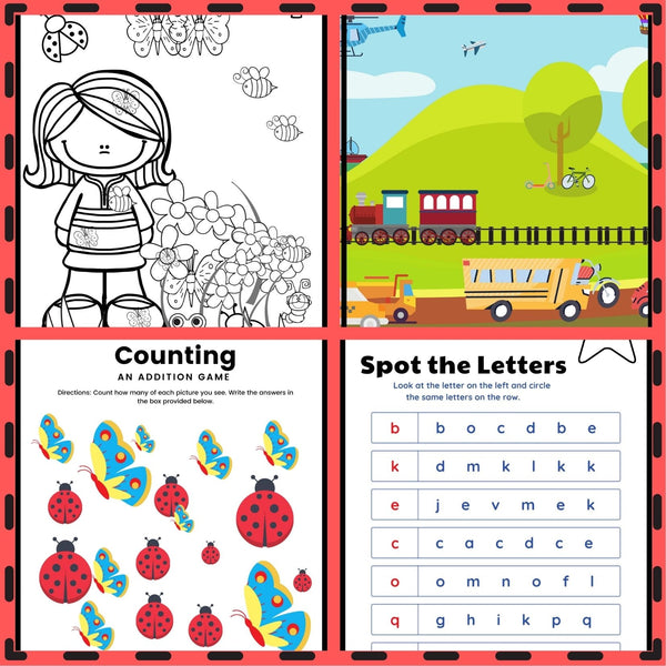 Figure-Ground Perception: Activities and Worksheets WriteAbility 