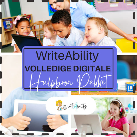 WriteAbility: Volledige Digitale Pakket. WriteAbility 