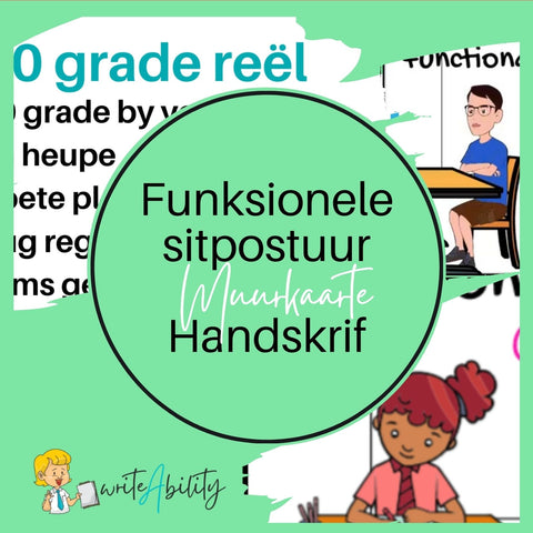 Funksionele Sitpostuur: Riglyne vir die klaskamer WriteAbility 