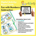 Fun with Numbers: Subtraction (Digital /Online Activity). WriteAbility 