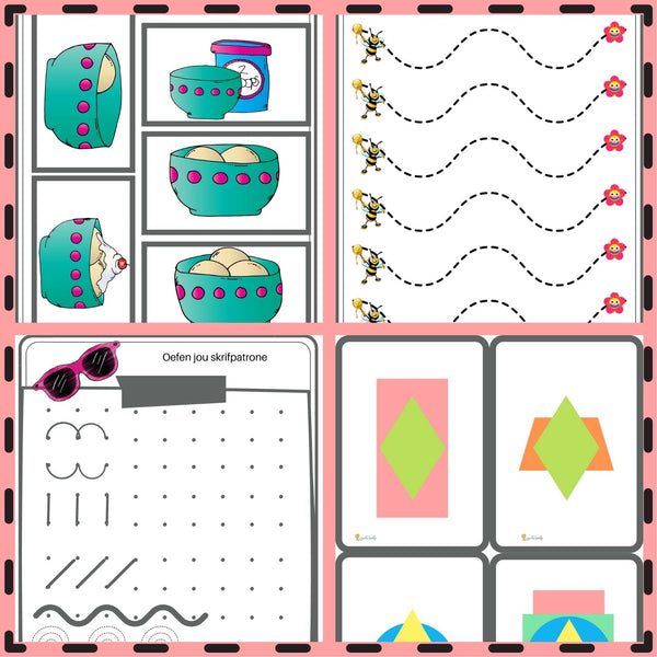 Summer: Perceptual and fine motor activities. WriteAbility 