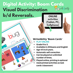 b/d Reversals and Confusion (Digital/ Online Activity) WriteAbility 