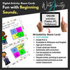Fun with Beginning Sounds: Digital (online) activity. WriteAbility 