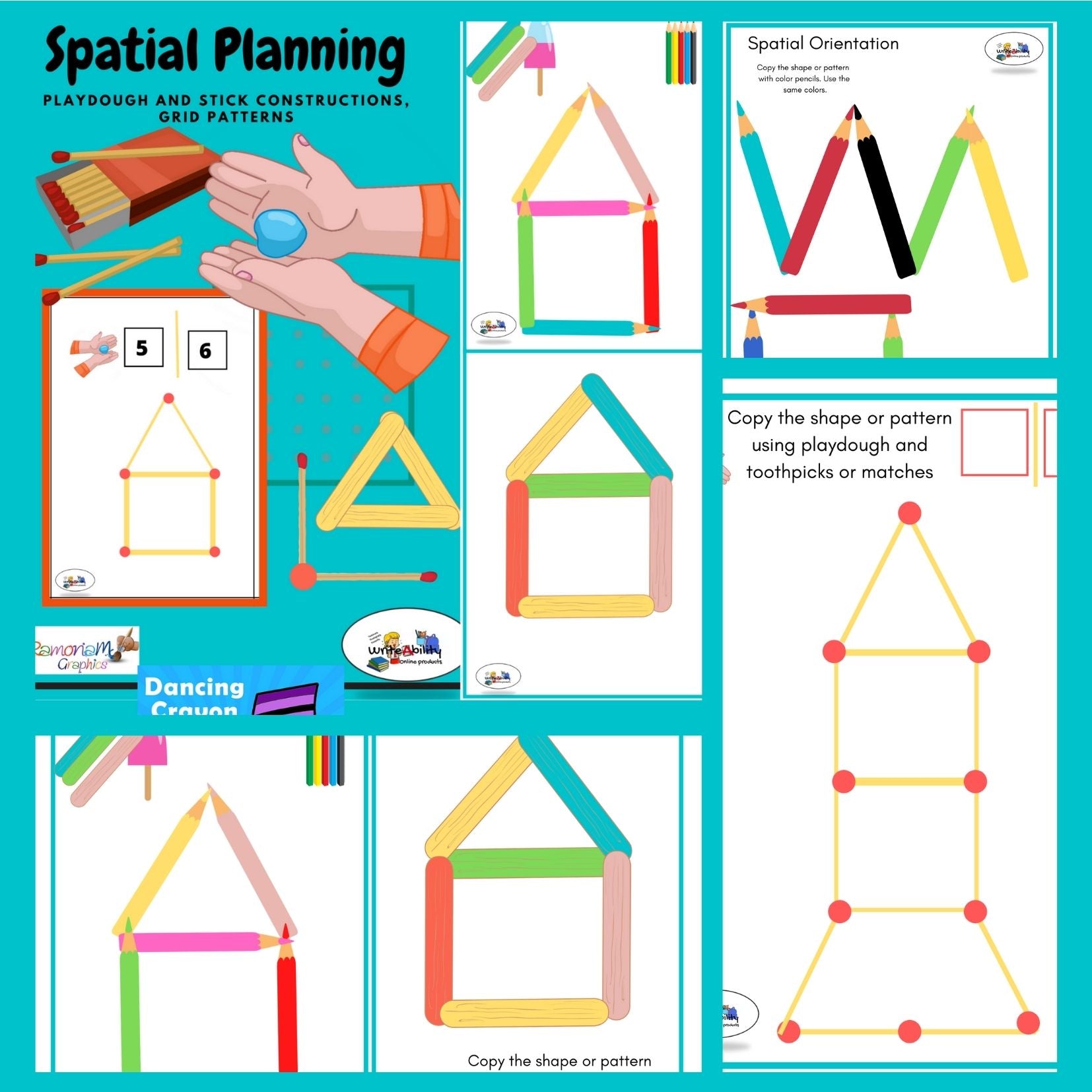 Spatial Perception Complete Resource Bundle – WriteAbility