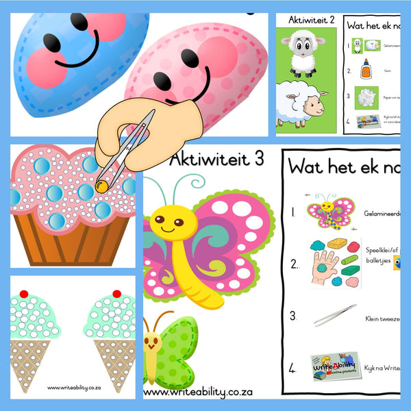 Fine Motor Skills: Occupational Therapy program for fine motor development. WriteAbility 