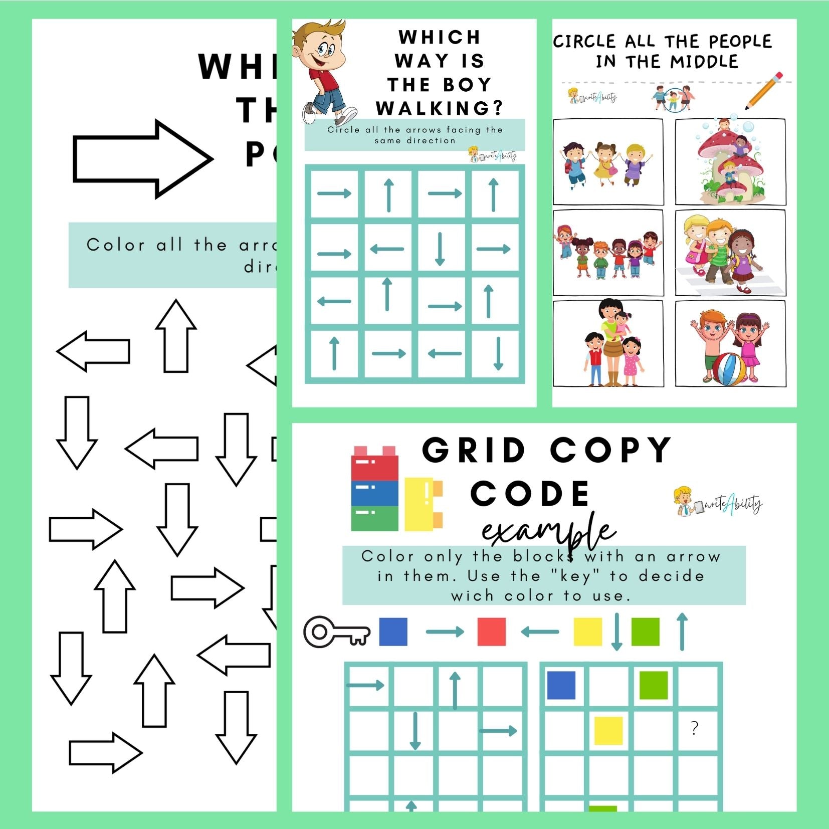 Spatial Perception Complete Resource Bundle – WriteAbility