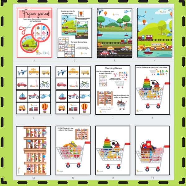 Figuur-Grond Persepsie: Aktiwiteite en Werksvelle WriteAbility 