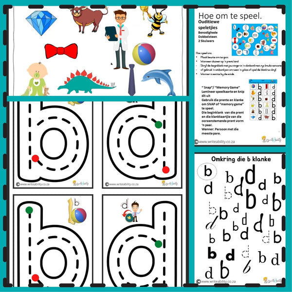 Klankomruiling: Remediërende Aktiwiteite Vir b/d Verwarring WriteAbility 