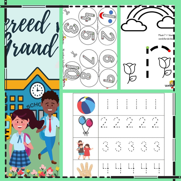 Ready for Grade 1: Workbook 1 WriteAbility 