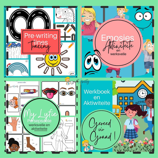 WriteAbility Skoolgereedheid Pakket WriteAbility 