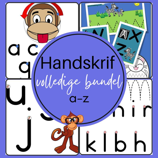 Monthly Resource Bundles: Pre-writing and Handwriting Bundle WriteAbility 