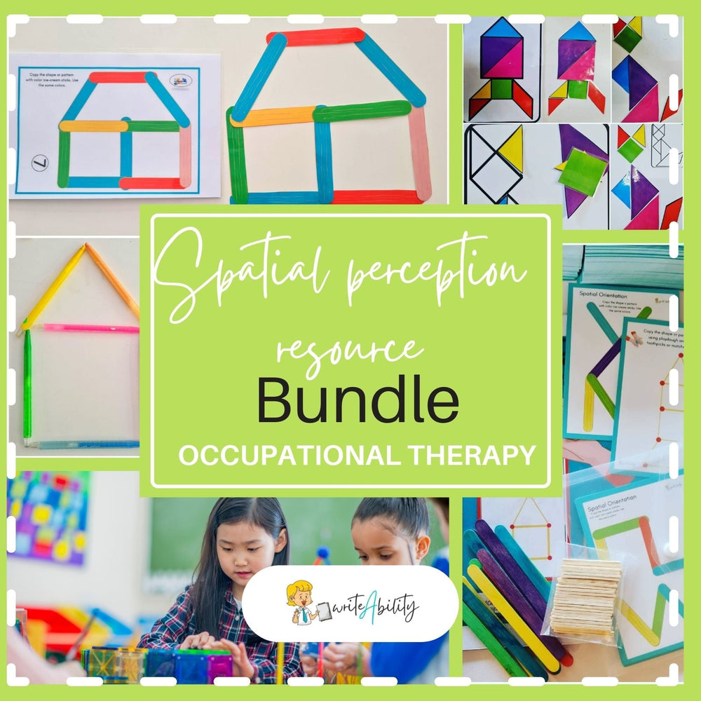 Spatial Perception Complete Resource Bundle – WriteAbility