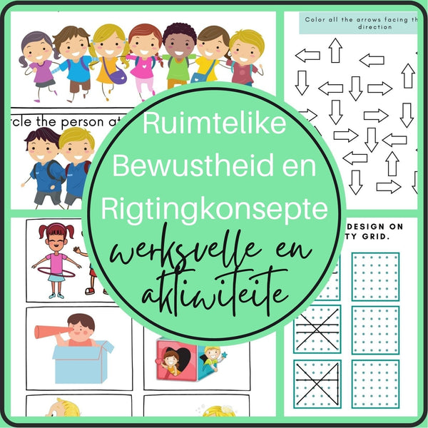 Ruimtelike Persepsie: Arbeidsterapie Mega Bundel WriteAbility 