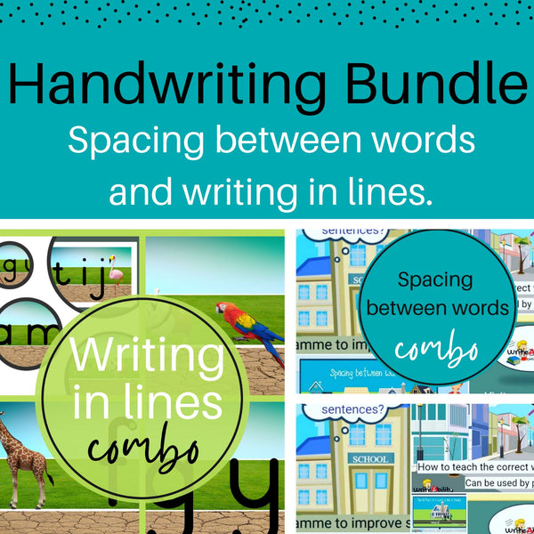 Monthly Resource Bundles: Pre-writing and Handwriting Bundle WriteAbility 