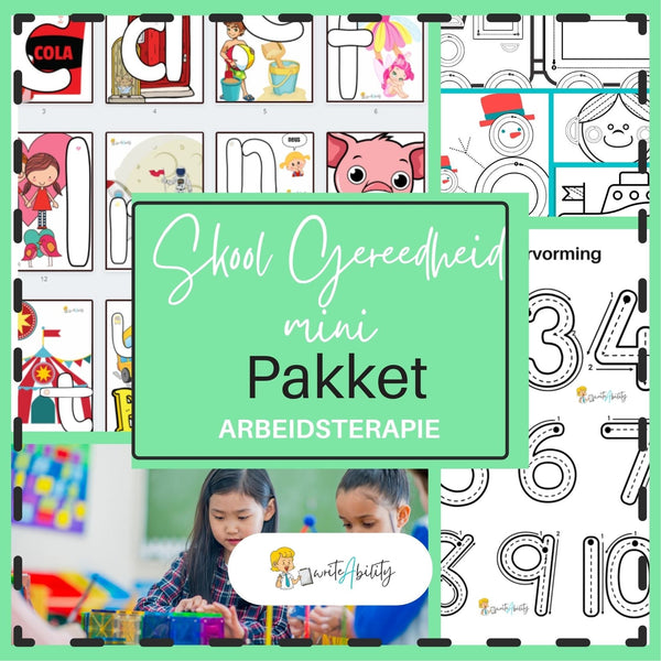 WriteAbility Skoolgereedheid Pakket WriteAbility 