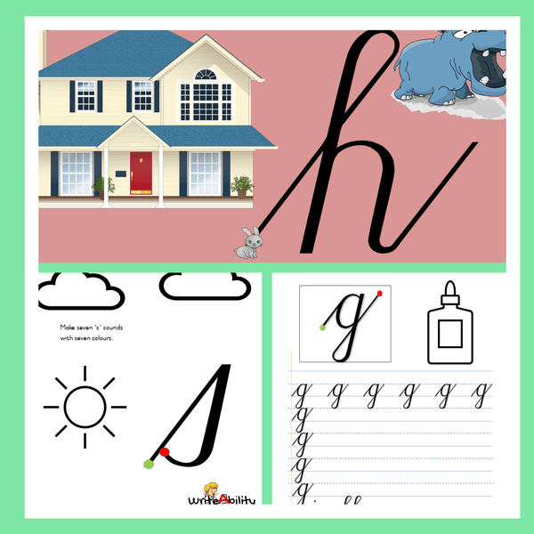 A to Z Cursive Bundle WriteAbility 