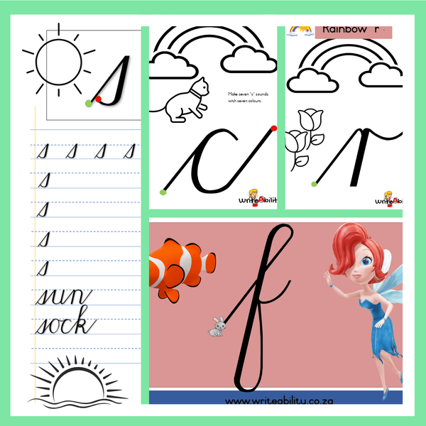 A to Z Cursive Bundle WriteAbility 