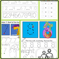 Number Reversals: Activities, worksheets and video bundle. Worksheet and Video Combo WriteAbility 