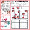 Perceptual and Fine Motor Activities (Valentine's Day) WriteAbility 