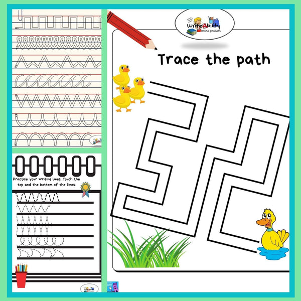 Pre-Writing Lines and Activities To Develop Pencil Control WriteAbility 