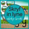 Skryf Van Klanke Op Lyne (Video/PowerPoint en Werksvelle Kombinasie) Afrikaanse Videos en PPT WriteAbility 