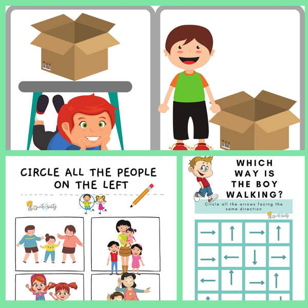 Spatial Awareness: Activities and worksheets WriteAbility 