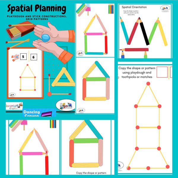 Spatial Perception: Activities and Worksheets WriteAbility 