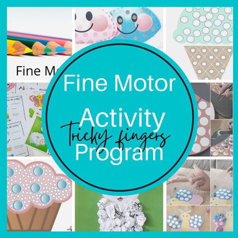 Tricky Fingers Fine Motor Activities WriteAbility 