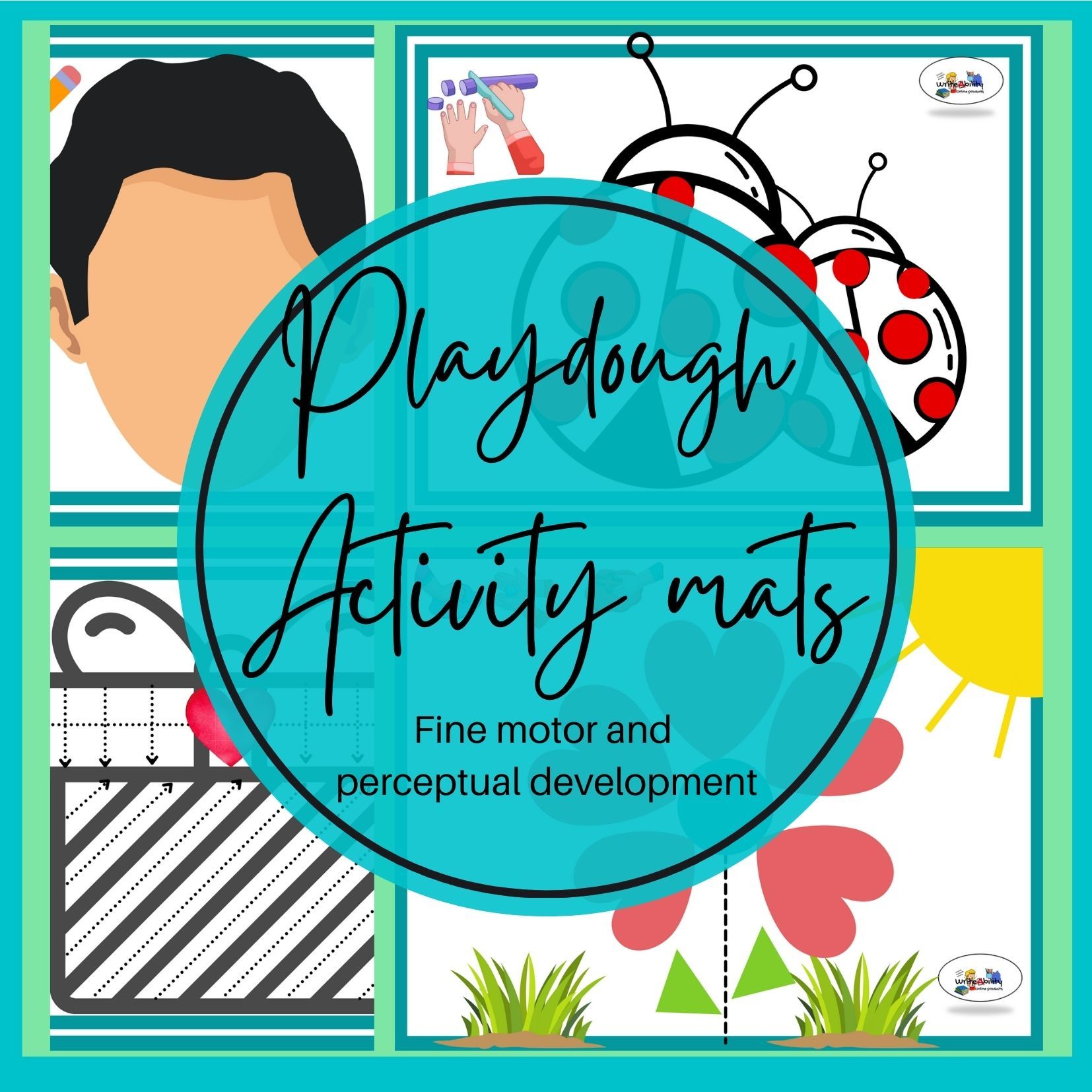 WriteAbility Playdough Bundle / Speelklei-Bundel